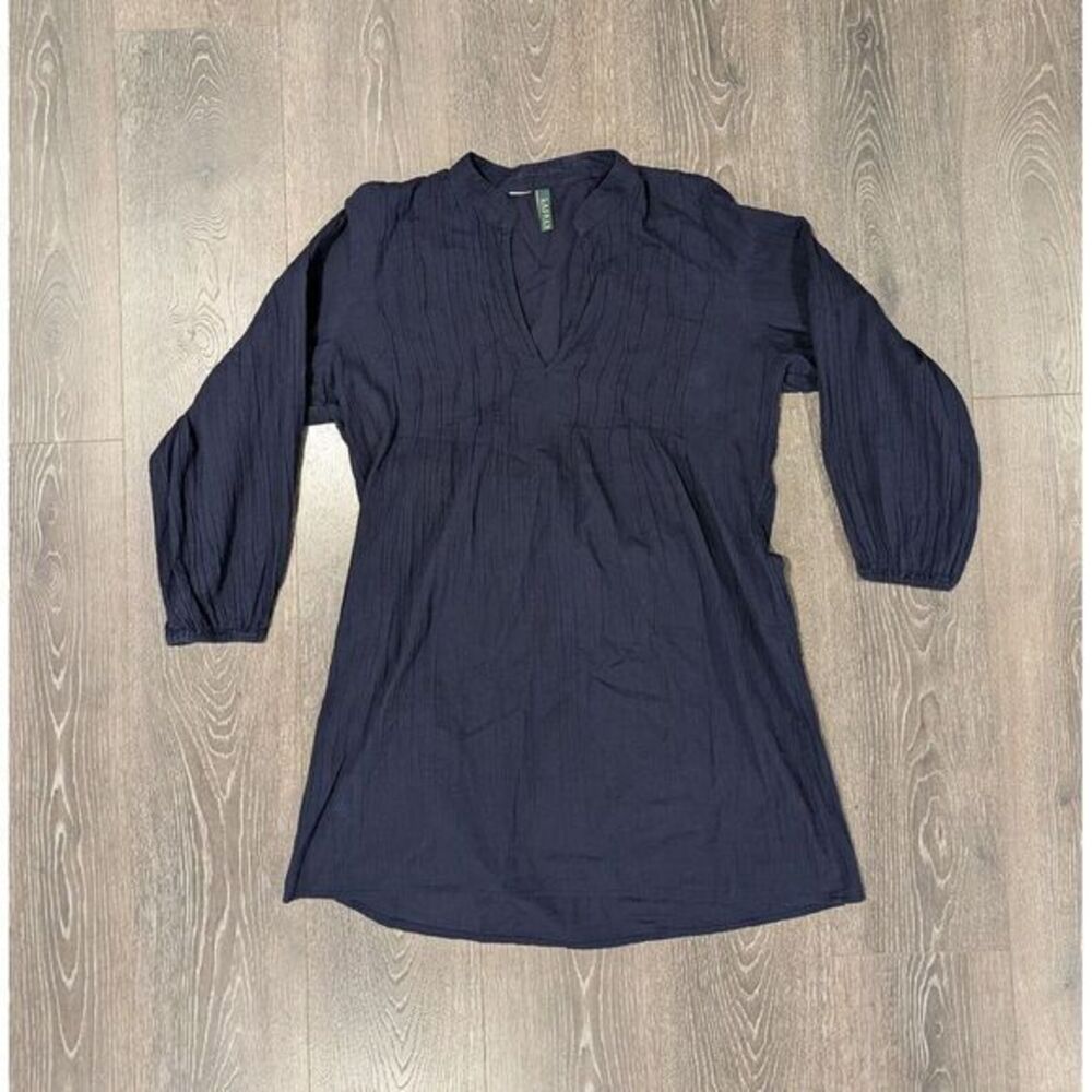 Lauren Ralph Lauren Blue Cotton‎ Tunic See Description For Sizing LRL